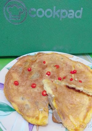 Foto resep Telur dadar baso