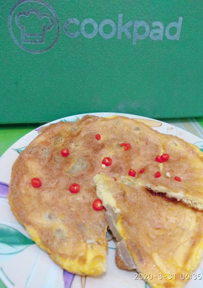Foto resep Telur dadar baso