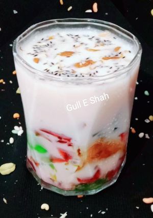 A picture of Jelly Doodh Sharbat.