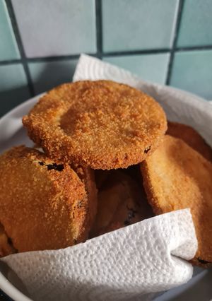 Rántott padlizsán recept fotója