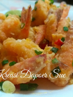 Foto resep Udang Goreng Saus Telur Asin