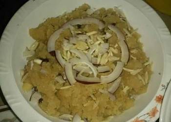 Easiest Way to Prepare Yummy Semolina Pudding Indian Halwa