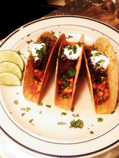 A picture of Chicken Adobo Tacos.
