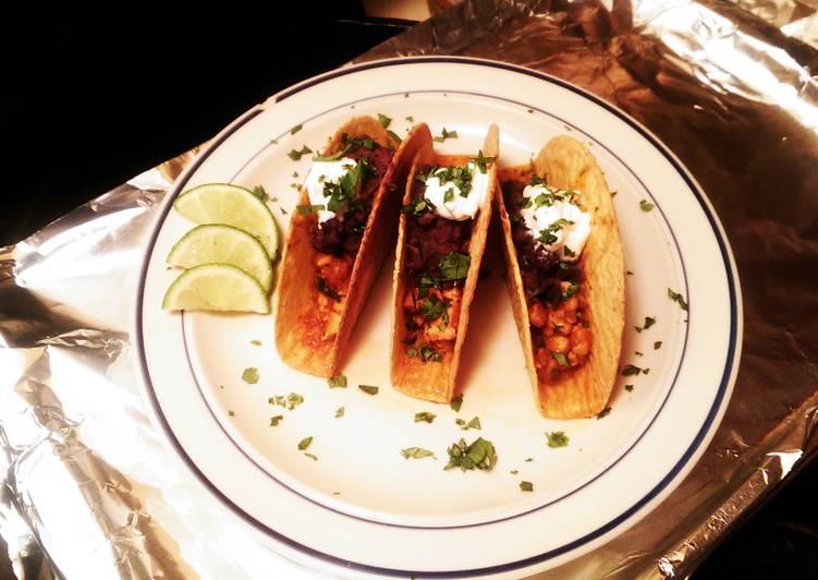 Recipe of Super Quick Homemade Chicken Adobo Tacos