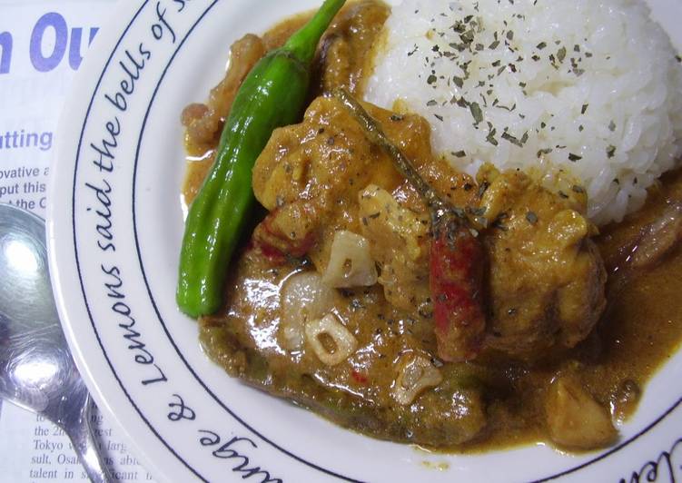 Recipe of Quick Basic Curry Simmered in Yogurt