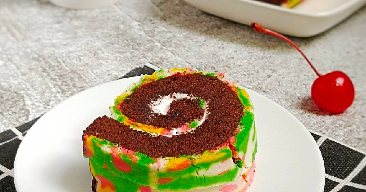 Resep Brownies Kukus Gulung Batik Oleh Desi Dresviana Ig Chici Desi