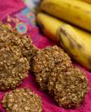 Galletas de avena y plátano