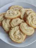 Galletas de mantequilla de manga, tipo danesas