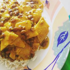 A picture of Tuvero Dhokli.