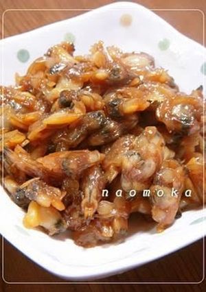 A picture of Manila Clam Tsukudani.