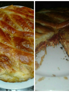 Una foto de Empanada de hojaldre de pollo asado y atún en la olla gm g