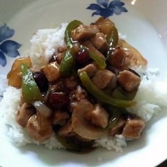A picture of Cranberry Sweet-and-Sour Pork.