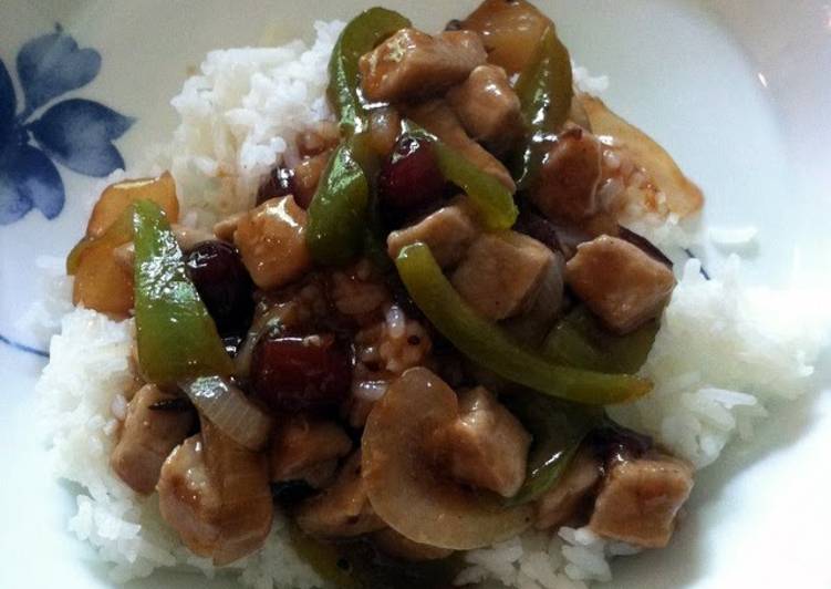 Step-by-Step Guide to Prepare Speedy Cranberry Sweet-and-Sour Pork