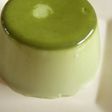 Matcha Milk Pudding Made with Gelatin