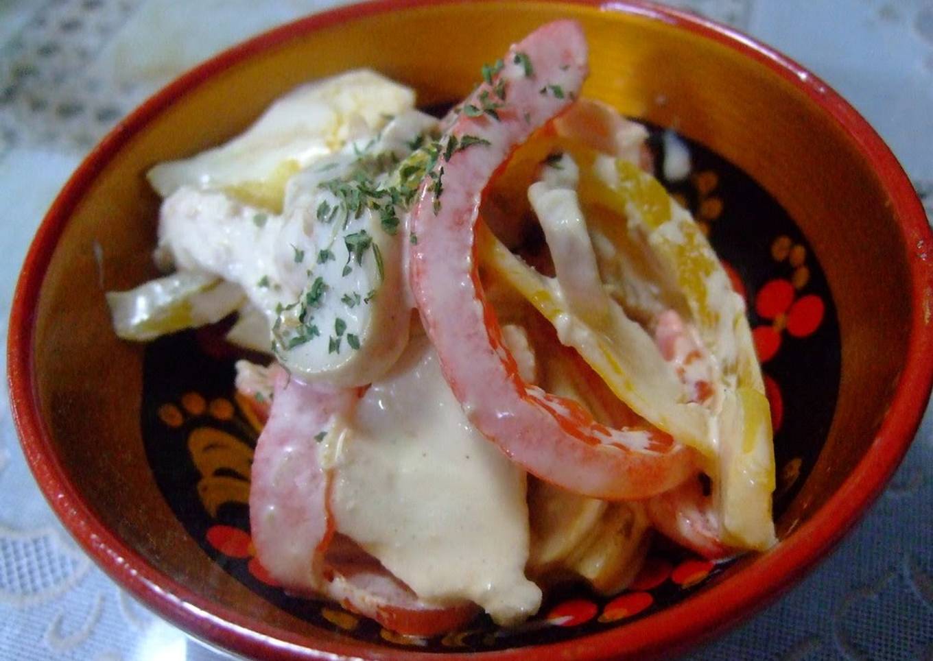 Moscow Salad (Russian Cooking)