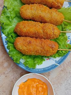 Foto resep CornDog Sosis🌭