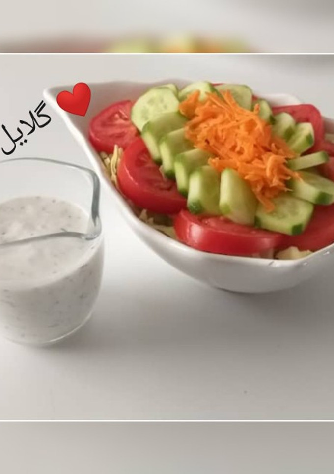عکسی از دستور سس ماست 😋