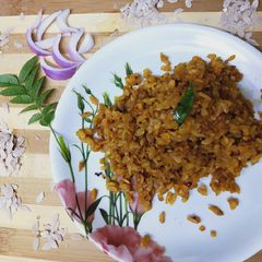 A picture of Simple poha.