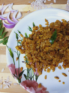 A picture of Simple poha.