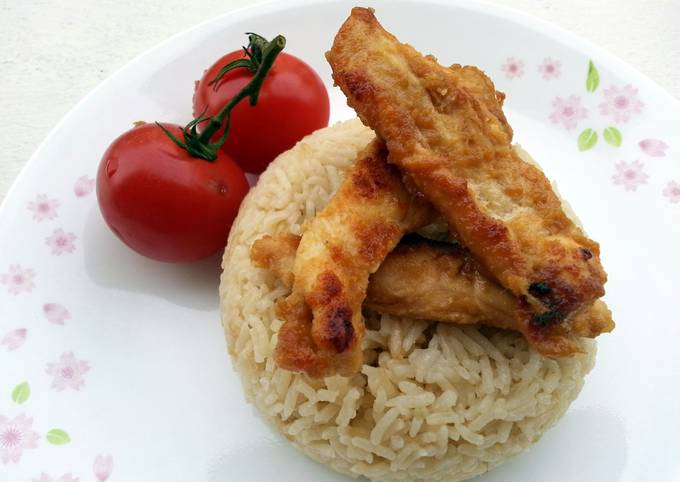 How to Prepare Speedy Baked Ginger Chicken And Rice