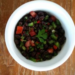 A picture of Black Bean Salad.