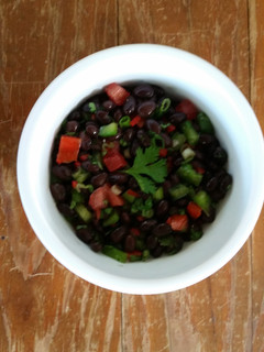 A picture of Black Bean Salad.