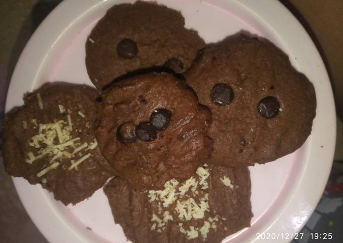 Resep Cookies Coklat, Enak