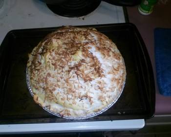 Ultimate Prepare Recipe Guiltless coconut custard pie with sugar free meringue Delicious Simple