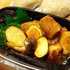 A picture of Very Easy Macrobiotic Recipe Fried Koya Dofu.
