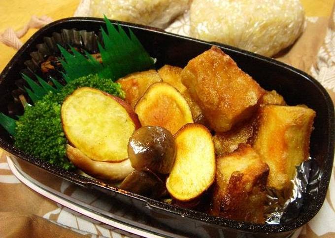 Steps to Prepare Perfect Very Easy Macrobiotic Recipe Fried Koya Dofu