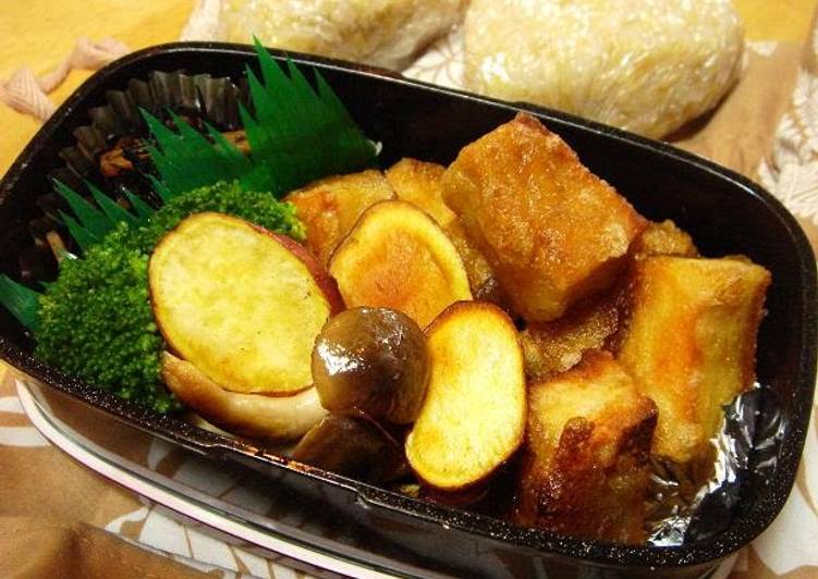 How to Cook Perfect Very Easy Macrobiotic Recipe Fried Koya Dofu