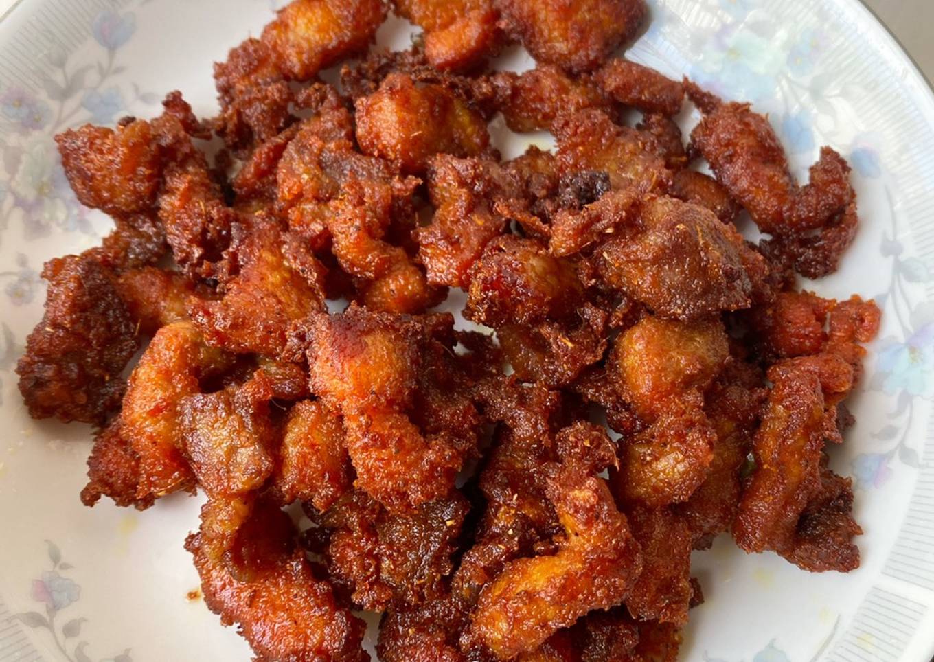 Babi goreng merah ala bali