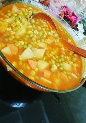 صورة لوصفة خضار مشكل