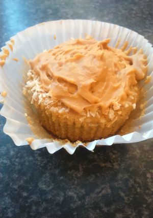 A picture of Coffee and Coconut Cupcakes.