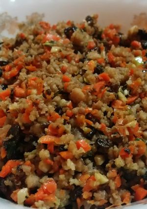 A picture of Egg roll & Empanada pork filling.