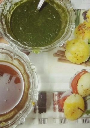 A picture of Fried Mini Idli.