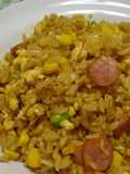 With Yakisoba Sauce Curry Flavored Fried Rice