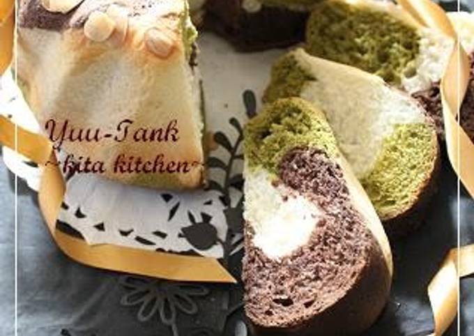 Step-by-Step Guide to Make Award-winning Wonderful Gugelhupf Tri-Colored Marble Bread