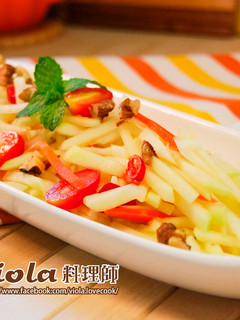 涼拌青木瓜絲 的食譜成品照片