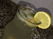 Una foto de refresco de jengibre