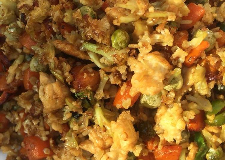 How to Prepare Quick Cauliflower fried rice