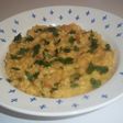 Risotto de gamba pelada congelada