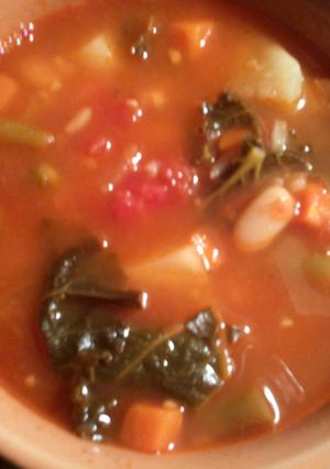 A picture of Hearty Vegetable Soup - By Phoenix.