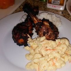 A picture of Macaroni salad (Hawaiian).