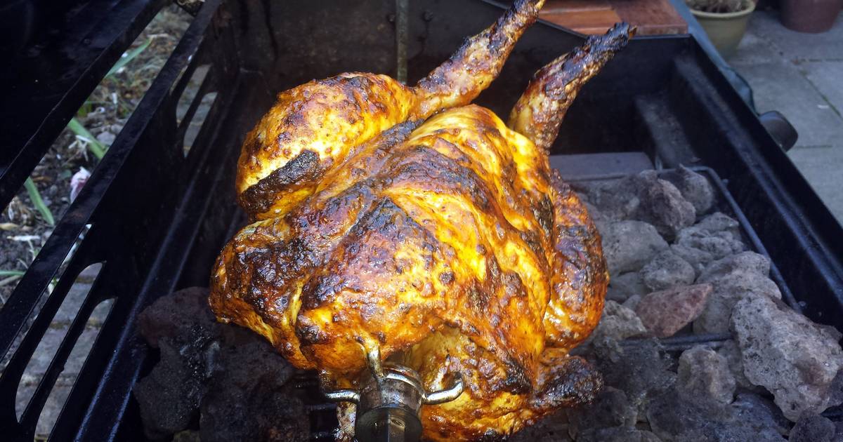 Spit Roasted chicken Recipe by Andrea Cookpad
