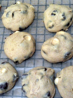 A picture of Soft Extra-"Chippy" Chocolate Chip Cookies.