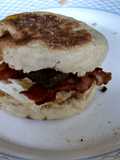 Delicious Egg Sandwich w/Bacon
