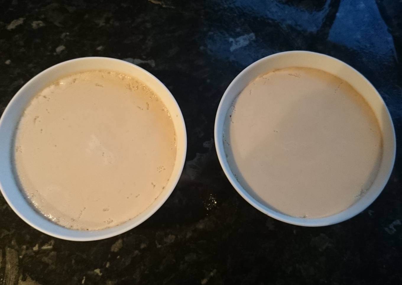 Steam egg white pudding