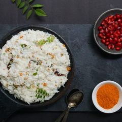 A picture of Curd Rice.
