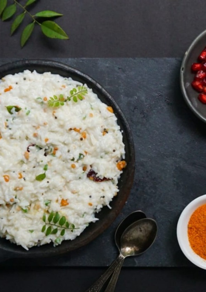 A picture of Curd Rice.
